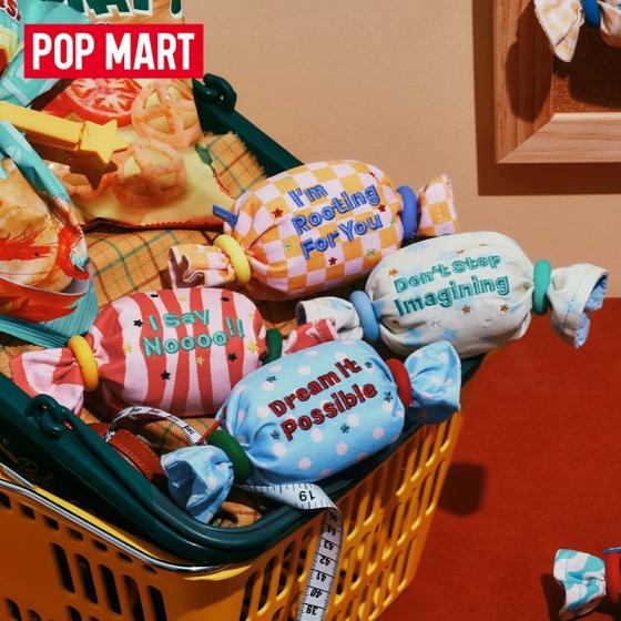 POPMART泡泡玛特123！星星人系列迷你包挂件盲盒