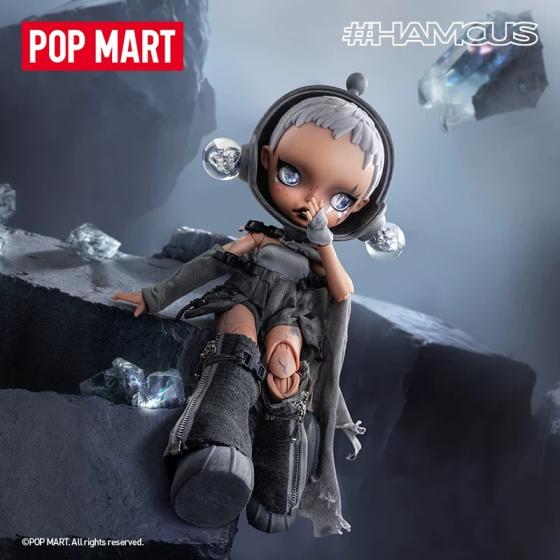 POPMART泡泡玛特SKULLPANDA × HAMCUS 1/6可动人偶娃娃摆件