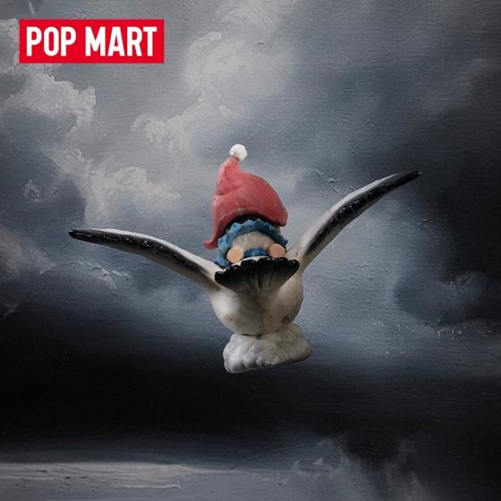 POPMART泡泡玛特Hirono云端手办飞鸟摆件