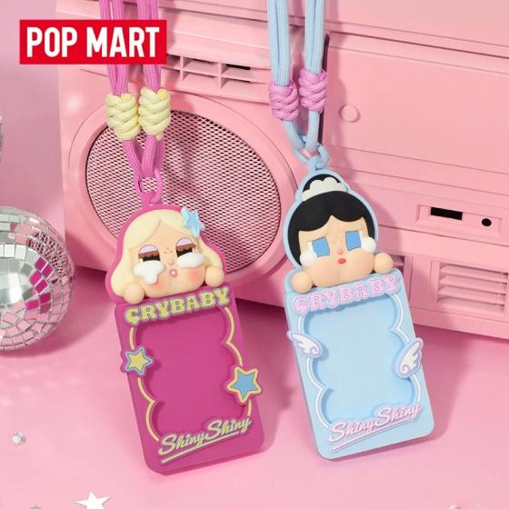POPMART泡泡玛特CRYBABY SHINY SHINY系列卡套盲盒周边