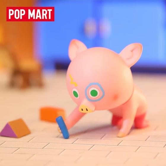 POPMART泡泡玛特GREEN COW GARDEN迷你系列2盲盒小猪