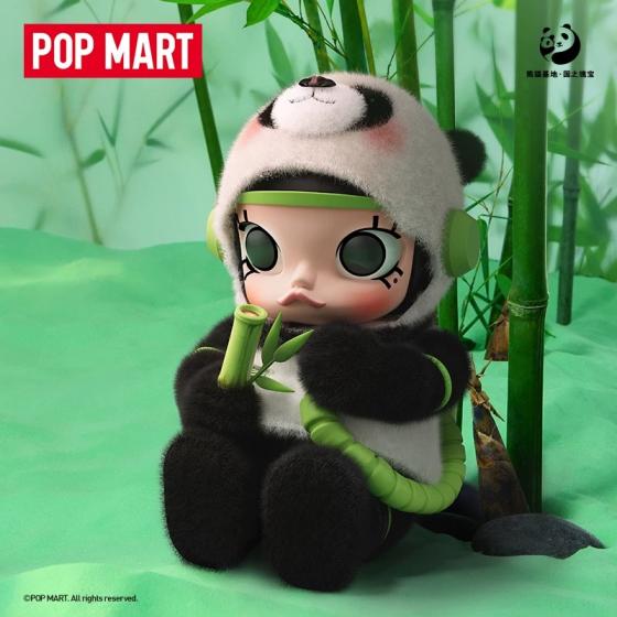 POPMART泡泡玛特MEGA SPACE MOLLY 400% 熊猫摆件