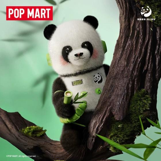 POPMART泡泡玛特MEGA SPACE MOLLY 400% 熊猫摆件
