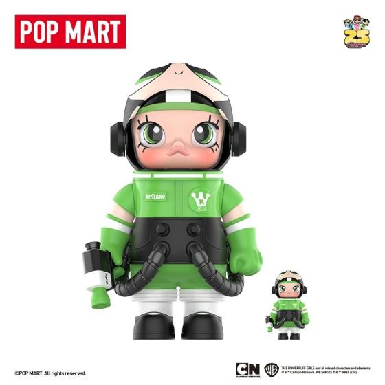 POPMART泡泡玛特MEGA SPACE MOLLY 400% +100% 飞天小女警毛毛