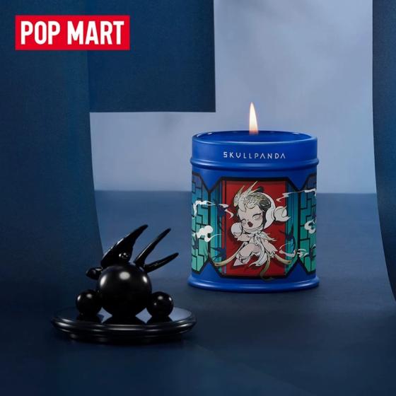 POPMART泡泡玛特SKULLPANDA「邸语」观中景系列香氛蜡烛盲盒