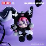 POPMART泡泡玛特SKULLPANDA × 美乐蒂 酷洛米毛绒公仔挂件