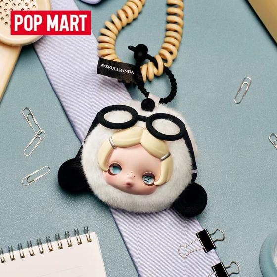 POPMART泡泡玛特SKULLPANDA 不想不想系列耳机包周边