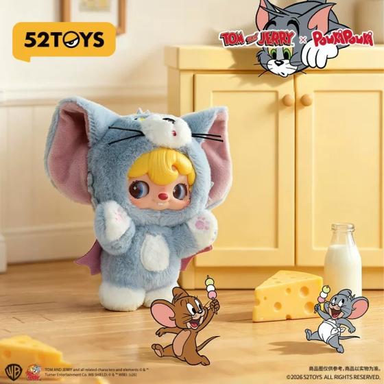 POUKAPOUK 猫和老鼠联名友你真好搪胶毛绒盲盒