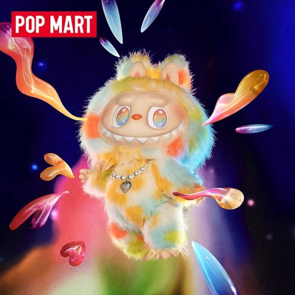 POPMART泡泡玛特THE MONSTERS前方高能ROCK THE UNIVERSE搪胶毛绒