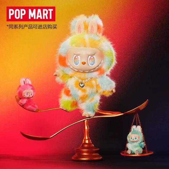 POPMART泡泡玛特THE MONSTERS前方高能ROCK THE UNIVERSE搪胶毛绒