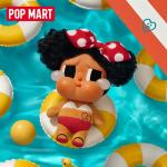 POPMART泡泡玛特CRYBABY Vacation Mode On系列搪胶毛绒挂件盲盒