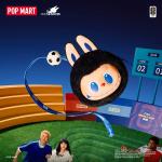 POPMART泡泡玛特THE MONSTERS × FIFA搪胶毛绒挂件labubu世界杯