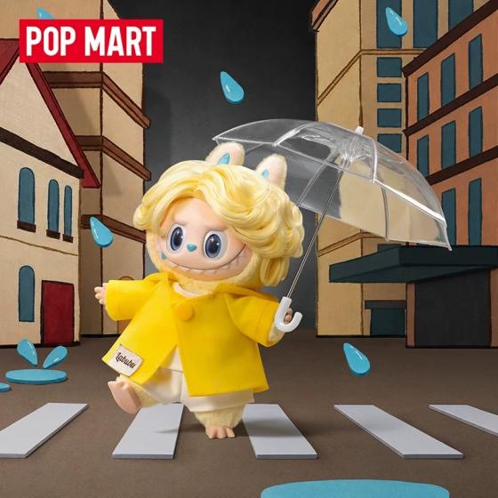 POPMART泡泡玛特THE MONSTERS 复古理发店搪胶毛绒挂件盲盒