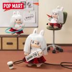 POPMART泡泡玛特THE MONSTERS 复古理发店搪胶毛绒挂件盲盒