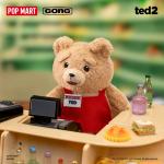 POPMART泡泡玛特共鸣《Ted2》泰迪熊 Baby Ted可动毛绒挂件盲盒