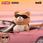 POPMART泡泡玛特共鸣《Ted2》泰迪熊 Baby Ted可动毛绒挂件盲盒