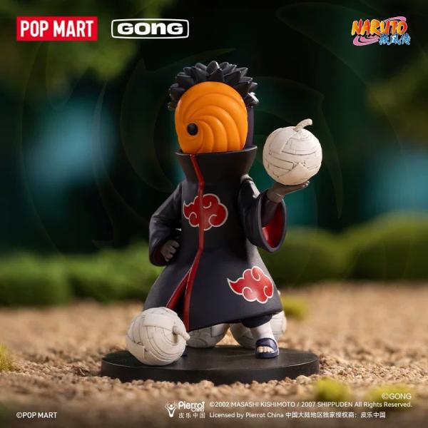 POPMART泡泡玛特共鸣火影忍者疾风传大战晓组织主题手办盲盒