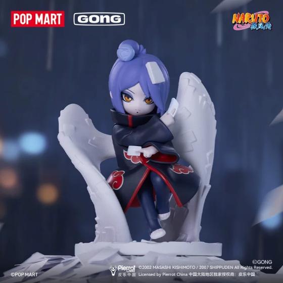 POPMART泡泡玛特共鸣火影忍者疾风传大战晓组织主题手办盲盒