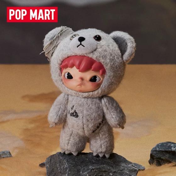 POPMART泡泡玛特Hirono公路日志毛绒公仔挂件盲盒