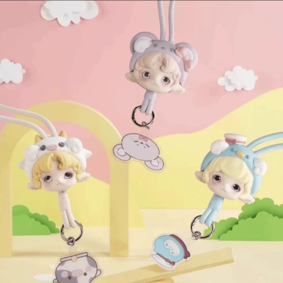 MiMiA米卷睡衣派对系列挂绳系列盲盒