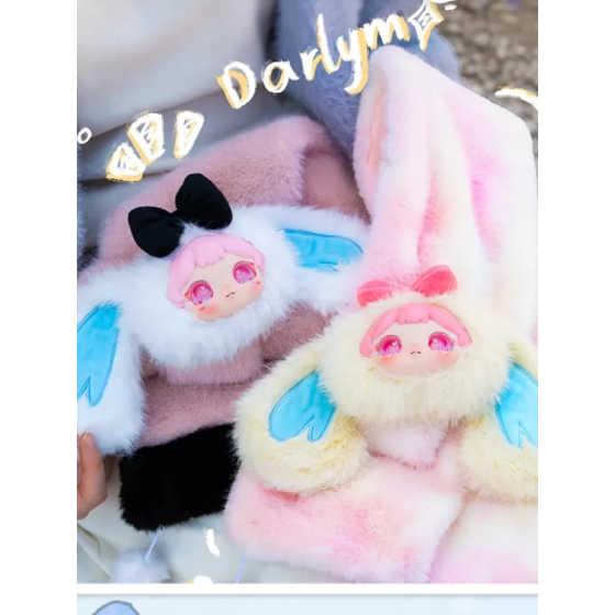 달린 귀여운 너 털목도리