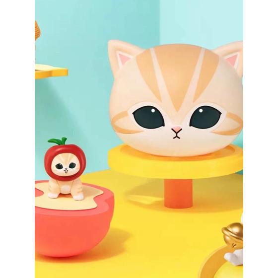 玩乐主义猫福珊迪招福喵系列小猫头系列盲盒