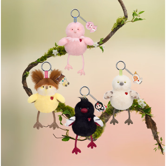 POPMART泡泡玛特Dear Birds系列香氛挂件盲盒周边