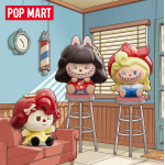 POPMART泡泡玛特泡泡萌粒 THE MONSTERS 复古理发店公仔