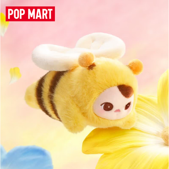 POPMART泡泡玛特PUCKY 精灵飞行系列毛绒挂件盲盒