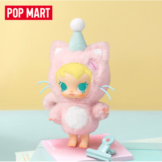 POPMART泡泡玛特Baby Molly口袋朋友系列搪胶毛绒挂件盲盒