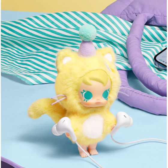 POPMART泡泡玛特Baby Molly口袋朋友系列搪胶毛绒挂件盲盒
