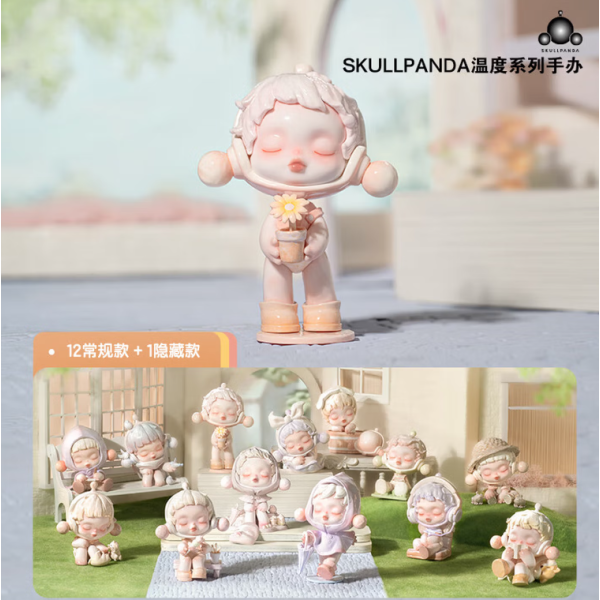 POPMART泡泡玛特 SKULLPANDA 温度系列手办盲盒