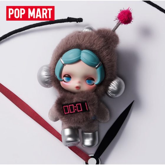 POPMART泡泡玛特SKULLPANDA 不想不想系列公仔盲盒