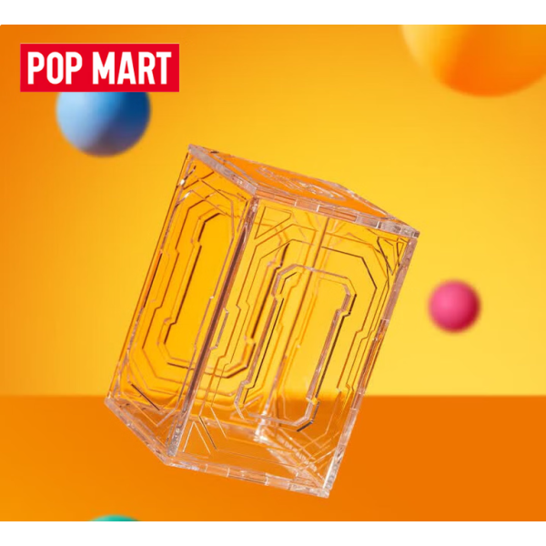 POPMART泡泡玛特 MEGA珍藏100%SPACE MOLLY盲盒收纳展示盒