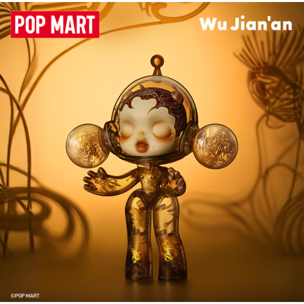 POPMART泡泡玛特MEGA SKULLPANDA 400% 邬建安九重天摆件