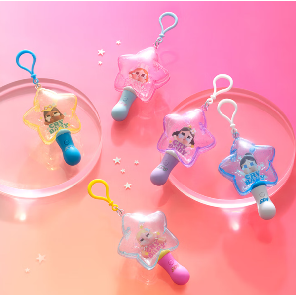 팝마트 포 마트 crybaby shiny shiny 시리즈 발광 액세서리 블라인드 케이스 주변