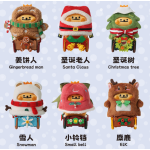 小熊虫冬日列车系列积木积木盲盒