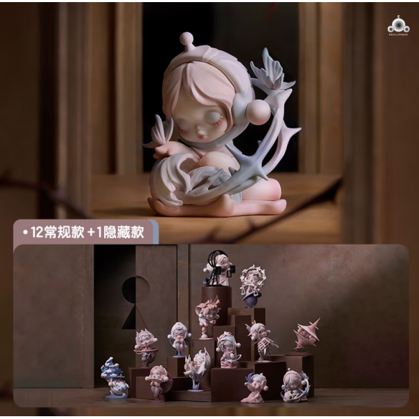POPMART泡泡玛特SKULLPANDA进退之门系列手办盲盒