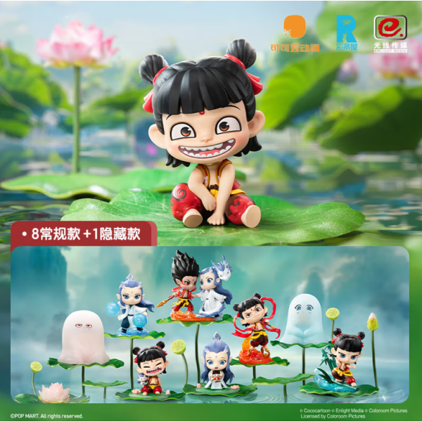 POPMART泡泡玛特《哪吒之魔童闹海》天生羁绊系列手办盲盒