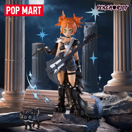 POPMART泡泡玛特Peach Riot 叛桃破序和弦系列手办盲盒
