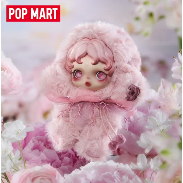 POPMART泡泡玛特SKULLPANDA光织园毛绒公仔挂件盲盒