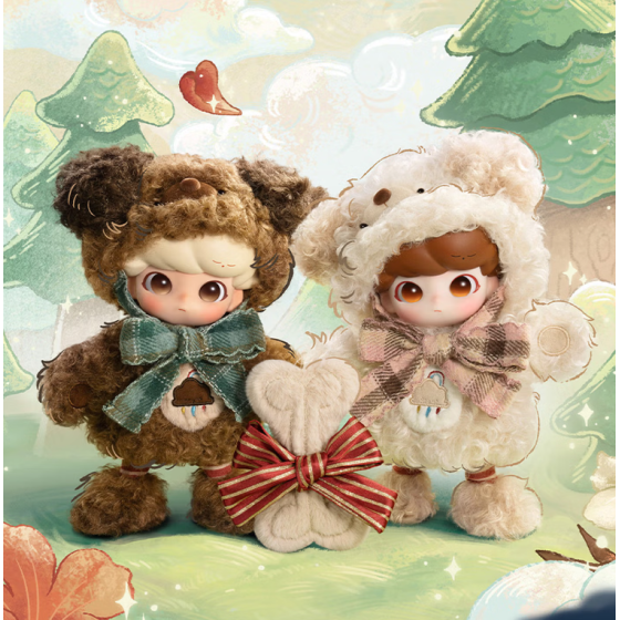POPMART泡泡玛特DIMOO Tiny Puppy 1/8可动人偶