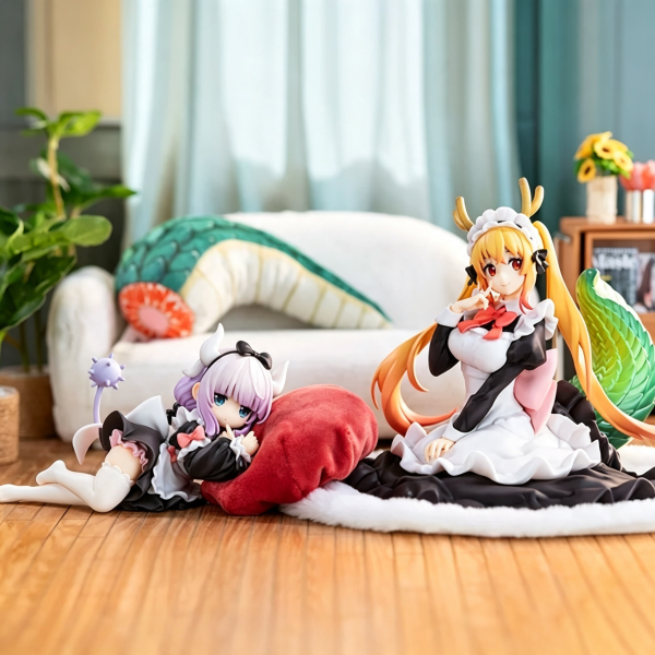 POPMART共鸣泡泡玛特小林家的龙女仆 Dragon 女仆系列托尔康卡姆依手办