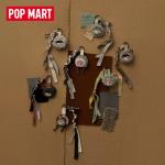 POPMART泡泡玛特Hirono雾中人系列毛毡挂饰盲盒周边