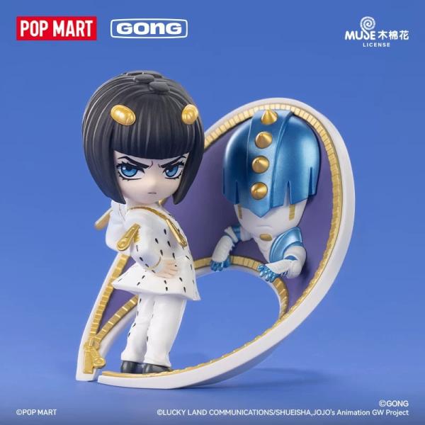 POPMART泡泡玛特共鸣JOJO的奇妙冒险黄金之风盲盒手办
