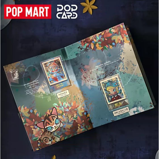 POPMART泡泡玛特MOLLY20周年纪念收藏册卡牌周边
