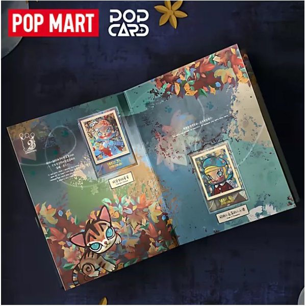 POPMART泡泡玛特MOLLY20周年纪念收藏册卡牌周边