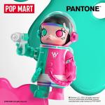 POPMART泡泡玛特MEGA SPACE MOLLY 1000% × 彩通摆件