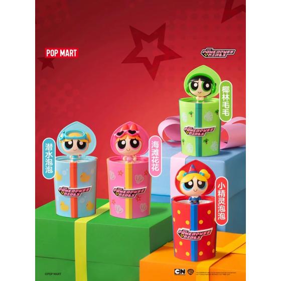 POPMART泡泡玛特飞天小女警派对惊喜系列手办盲盒摆件