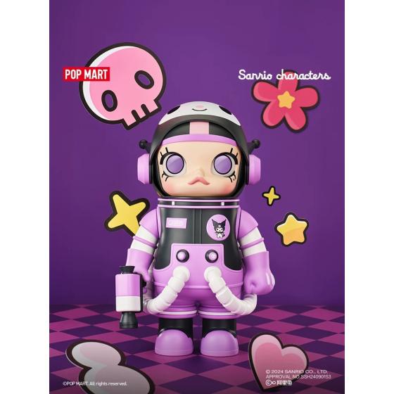 POPMART泡泡玛特MEGA SPACE MOLLY 400% 三丽鸥家族盲盒